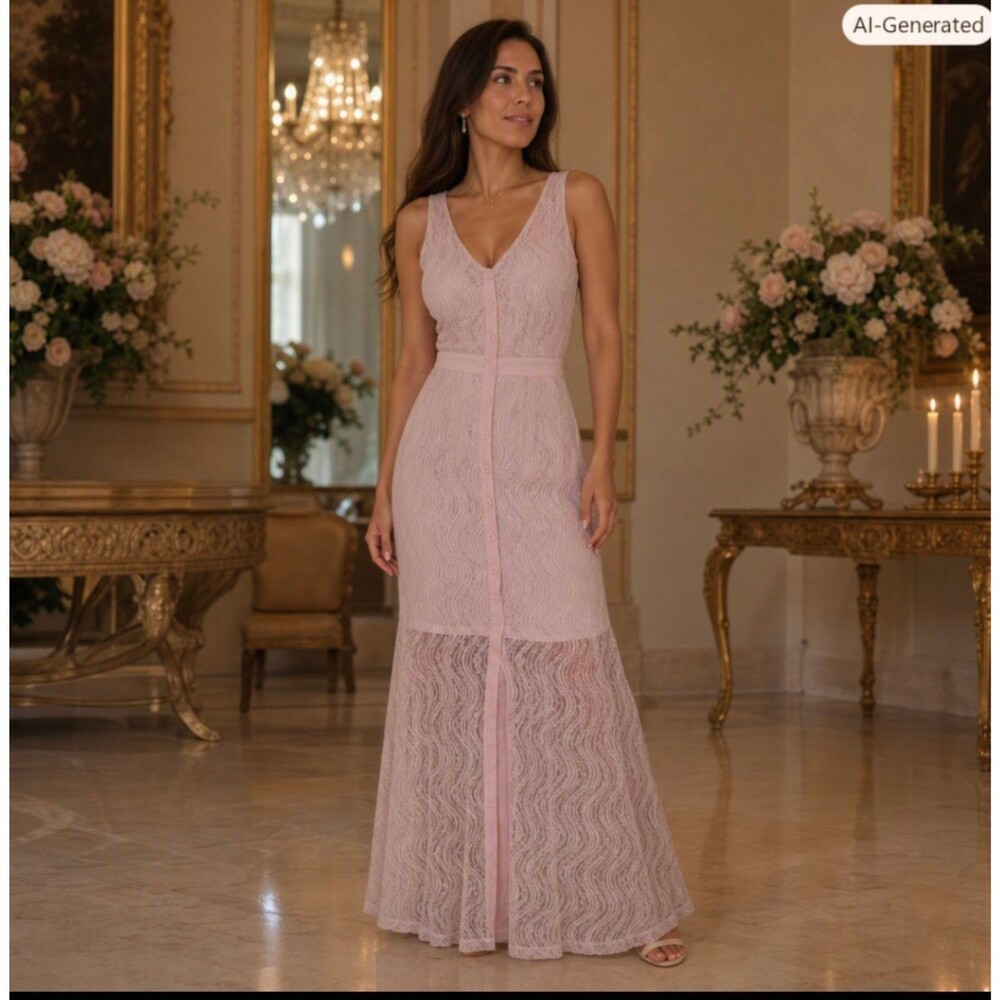 Pink Lace Dress – Light, Fresh & Ready to Wear